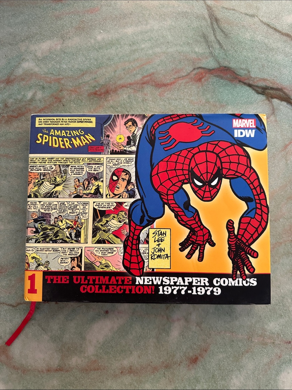Marvel Spider-Man Hardcover Graphic Collection - Red, Blue, Yellow